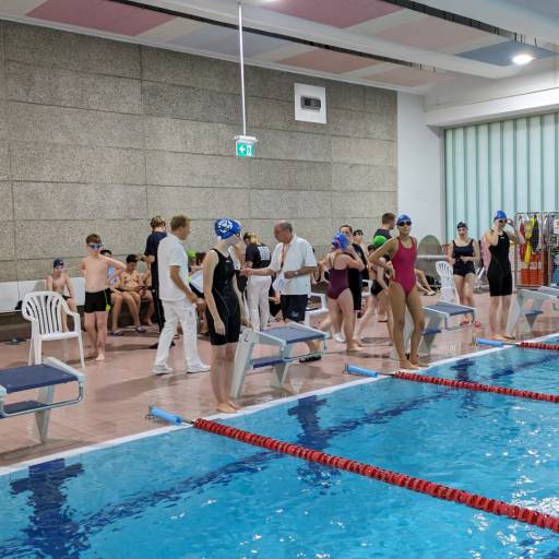 Jugendliche kurz vor dem Start